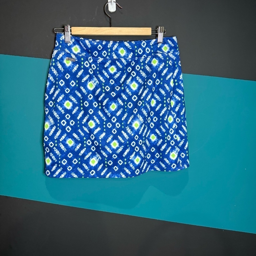 Ralph Lauren Blue and White skirt Medium